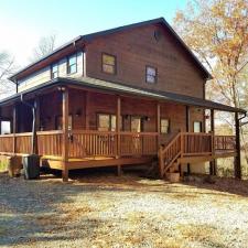 Cabin Staining In Blue Ridge, GA