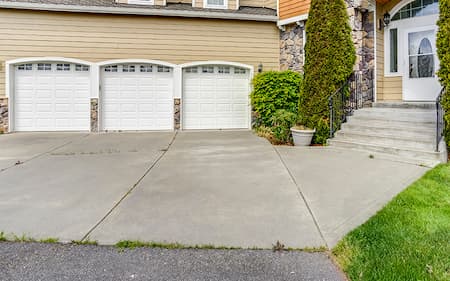 Driveway washing