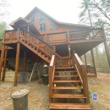Cabin and Deck Staining in Blue Ridge, GA